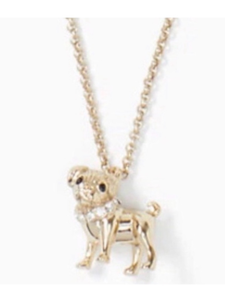 Kate Spade Puppy Mini Pendant Necklace Nwt